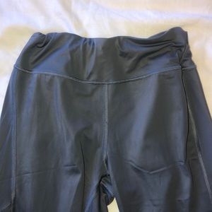 VS blue-grey cinched leggings *gently used*
